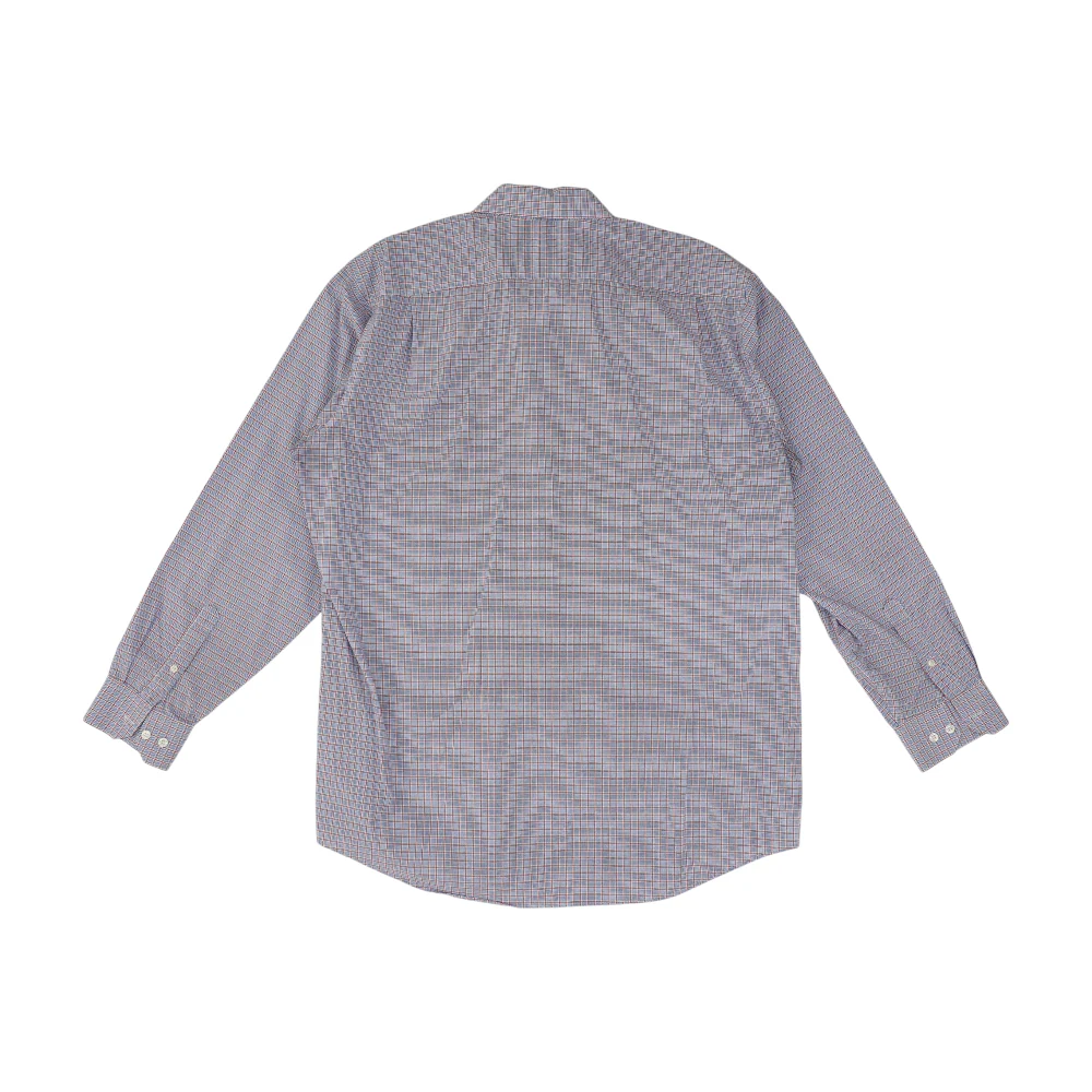 Blue Check Long Sleeve Button Down - Image 2