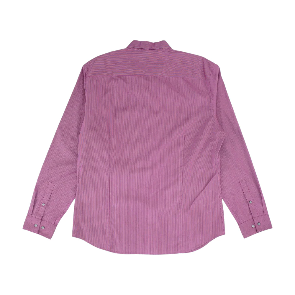 Magenta Striped Long Sleeve Button Down - Image 2