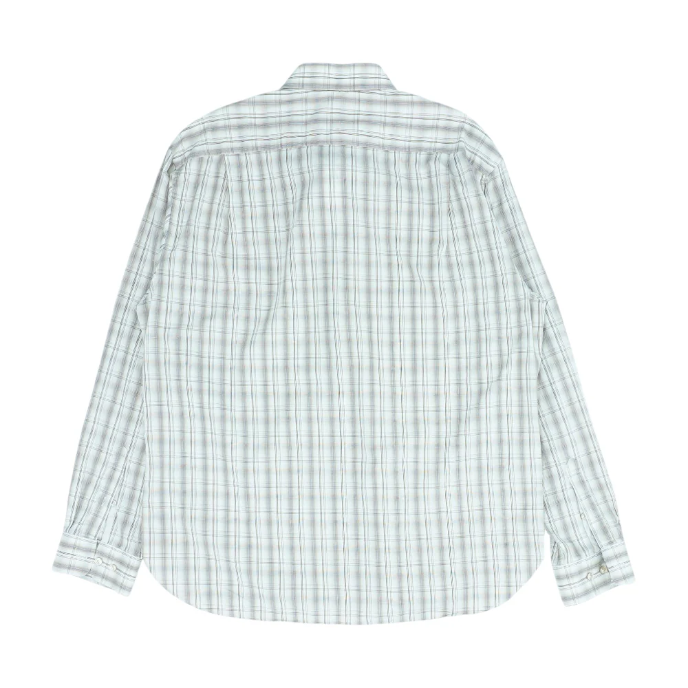 Tan Plaid Long Sleeve Button Down - Image 2