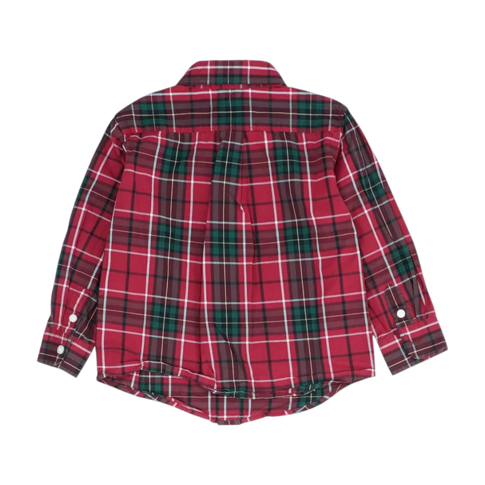 Red Plaid Long Sleeve Button Down - Image 2