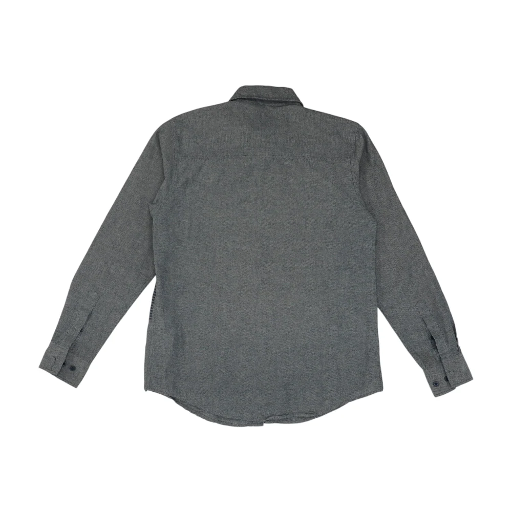 Gray Striped Long Sleeve Button Down - Image 2