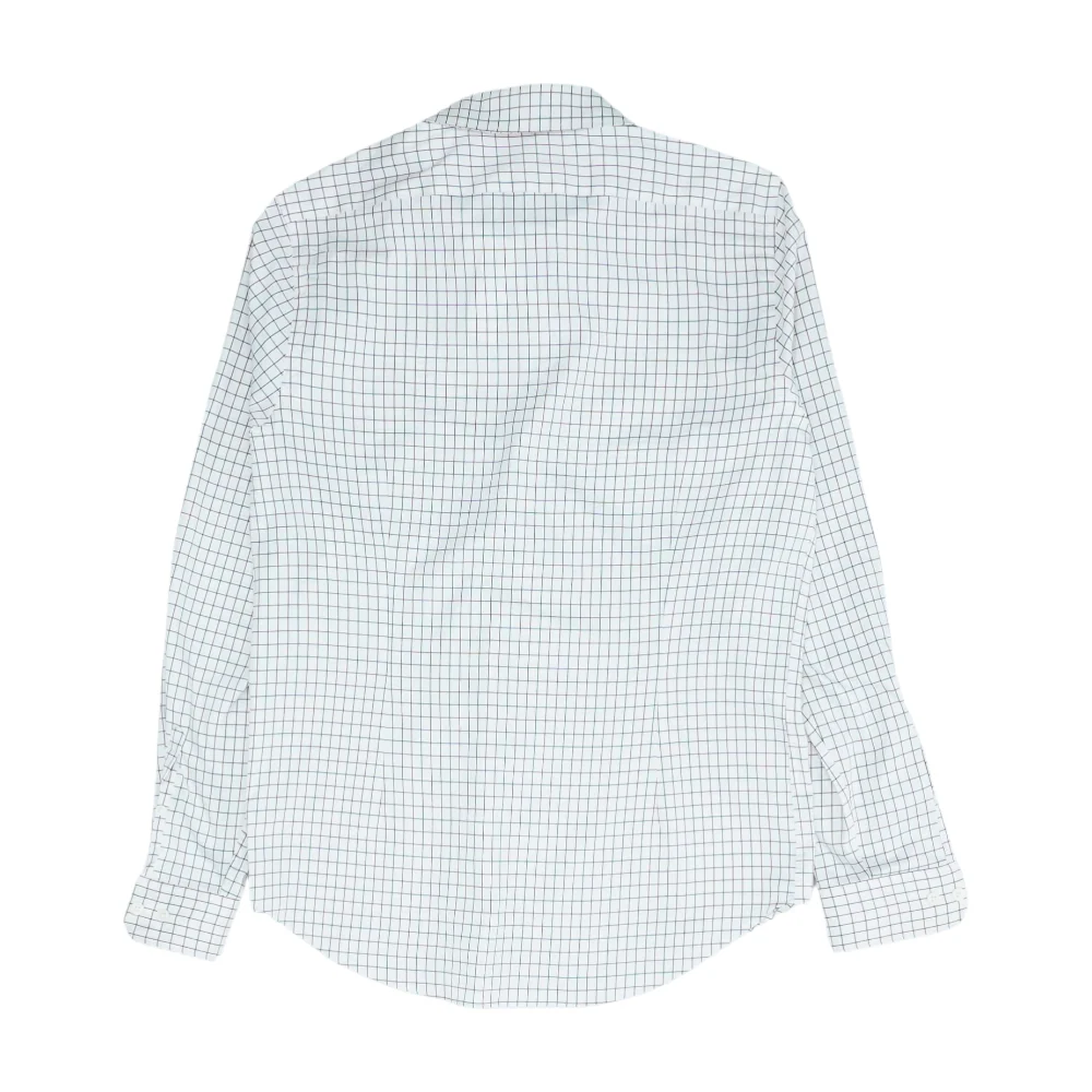 White Check Long Sleeve Button Down - Image 2