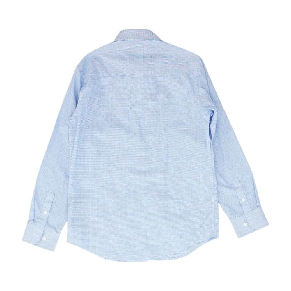 Blue Check Long Sleeve Button Down - Image 2