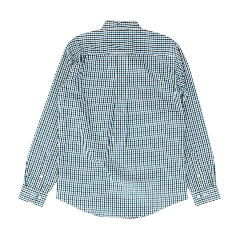 Blue Check Long Sleeve Button Down - Image 2