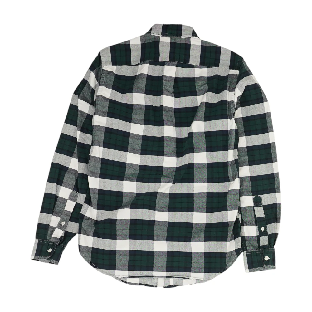 Green Check Long Sleeve Button Down - Image 2