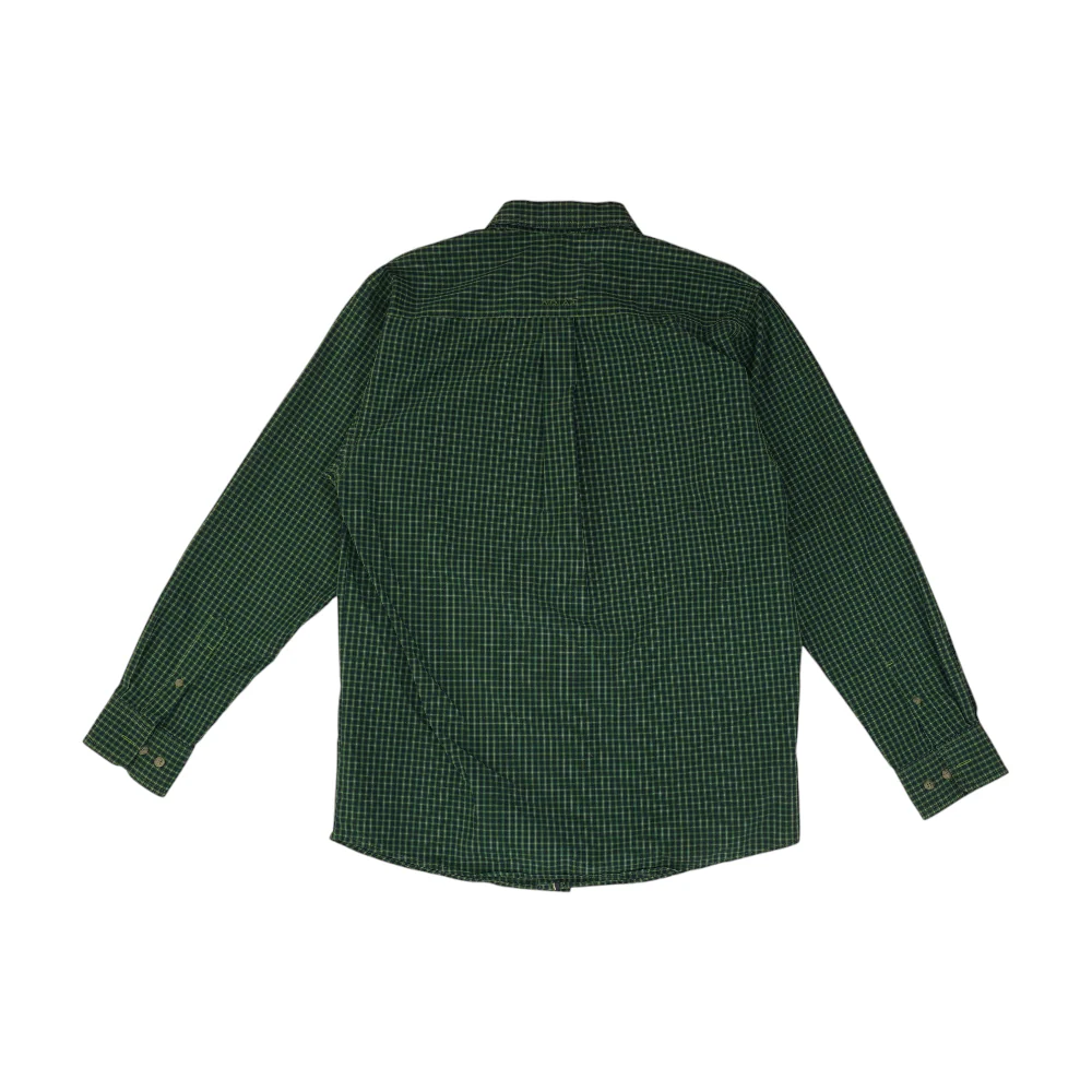 Green Check Long Sleeve Button Down - Image 2
