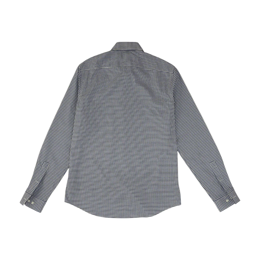 Blue Check Long Sleeve Button Down - Image 2