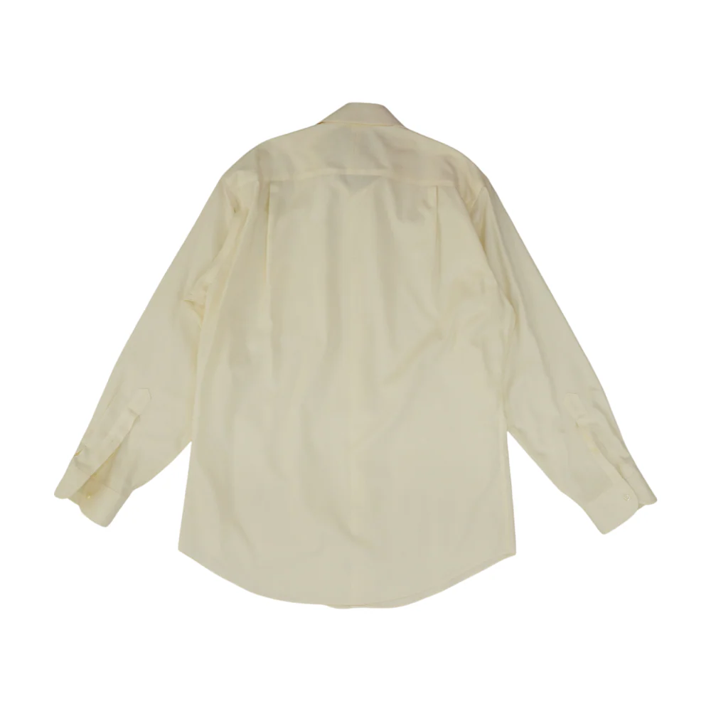 Ivory Solid Long Sleeve Button Down - Image 2