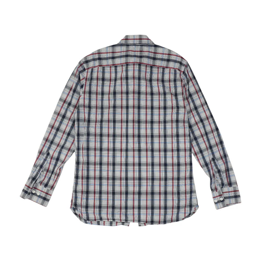 Multi Plaid Long Sleeve Button Down - Image 2