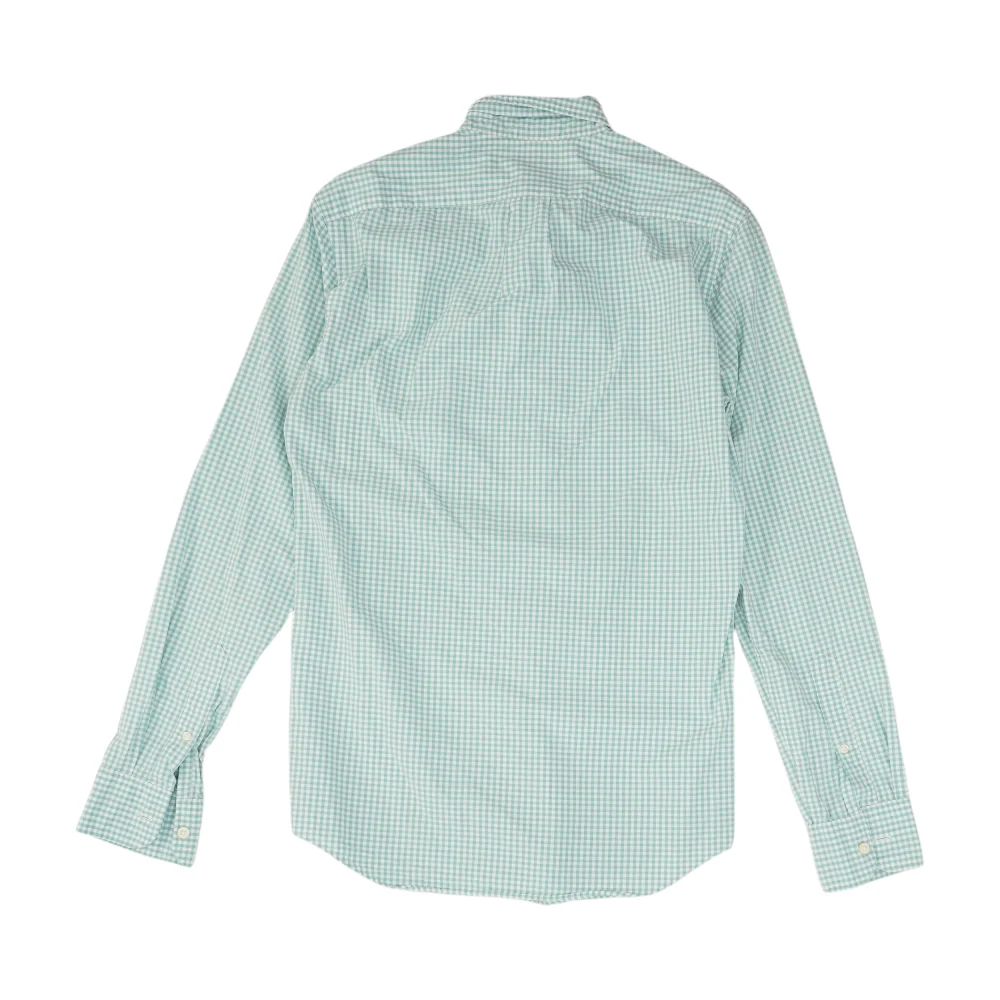 Green Check Long Sleeve Button Down - Image 2