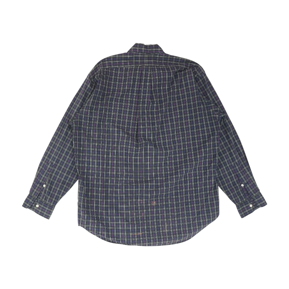 Green Plaid Long Sleeve Button Down - Image 2