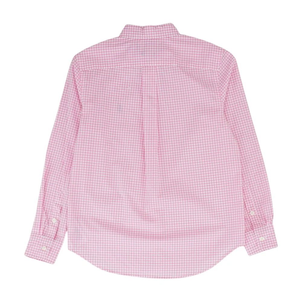 Pink Check Long Sleeve Button Down - Image 2