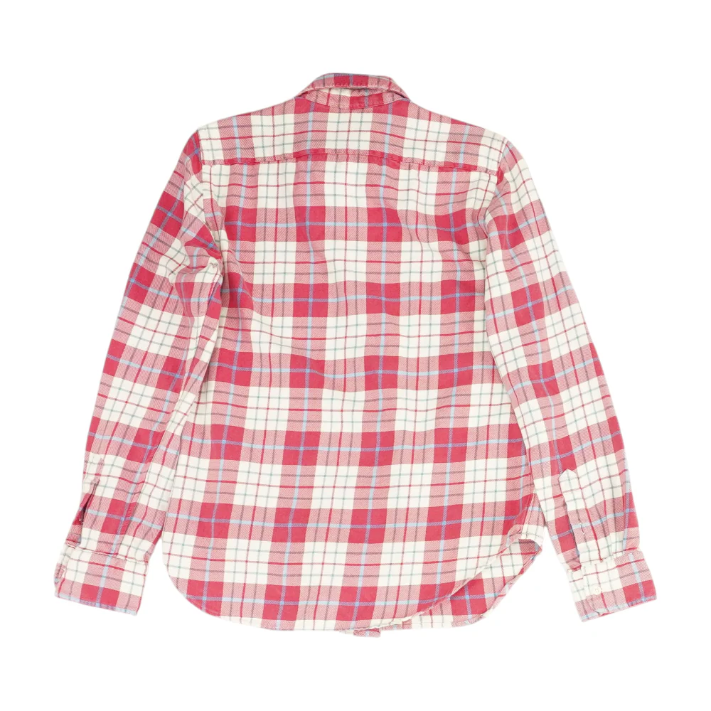 Red Plaid Long Sleeve Button Down - Image 2