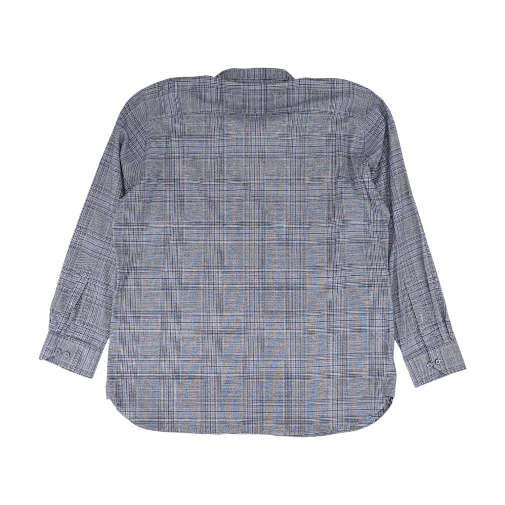 Blue Plaid Long Sleeve Button Down - Image 2