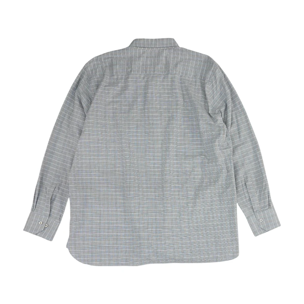 Gray Check Long Sleeve Button Down - Image 2