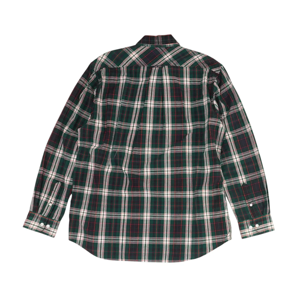 Green Plaid Long Sleeve Button Down - Image 2