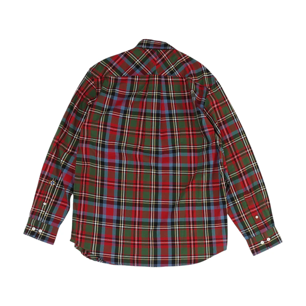 Multi Plaid Long Sleeve Button Down - Image 2