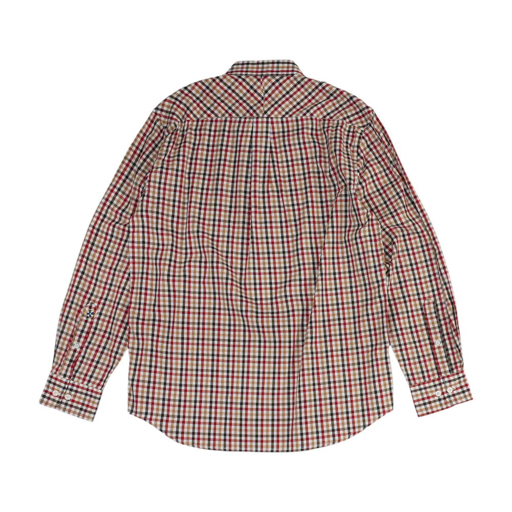 White Check Long Sleeve Button Down - Image 2