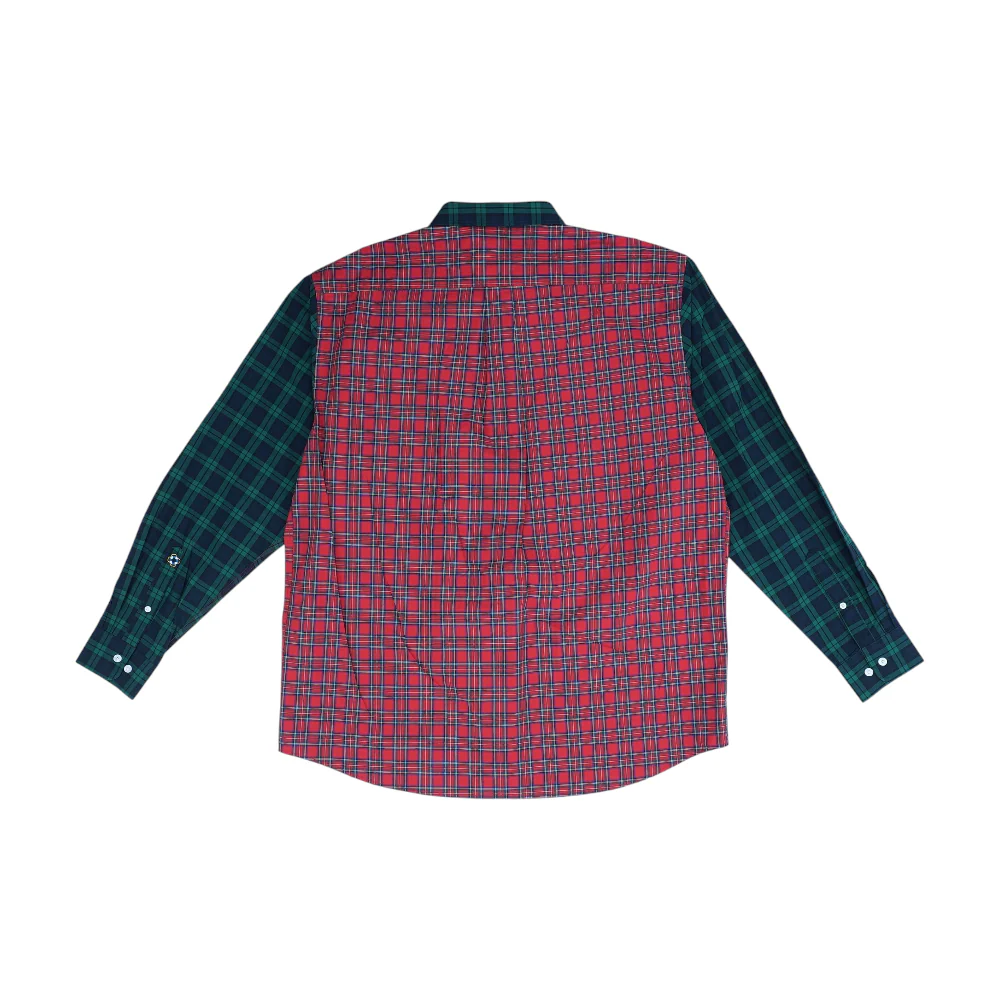 Red Plaid Long Sleeve Button Down - Image 2