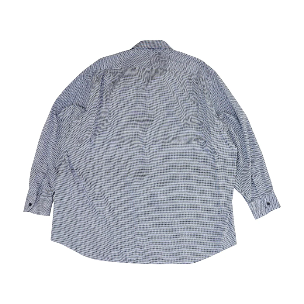 Blue Print Long Sleeve Button Down - Image 2