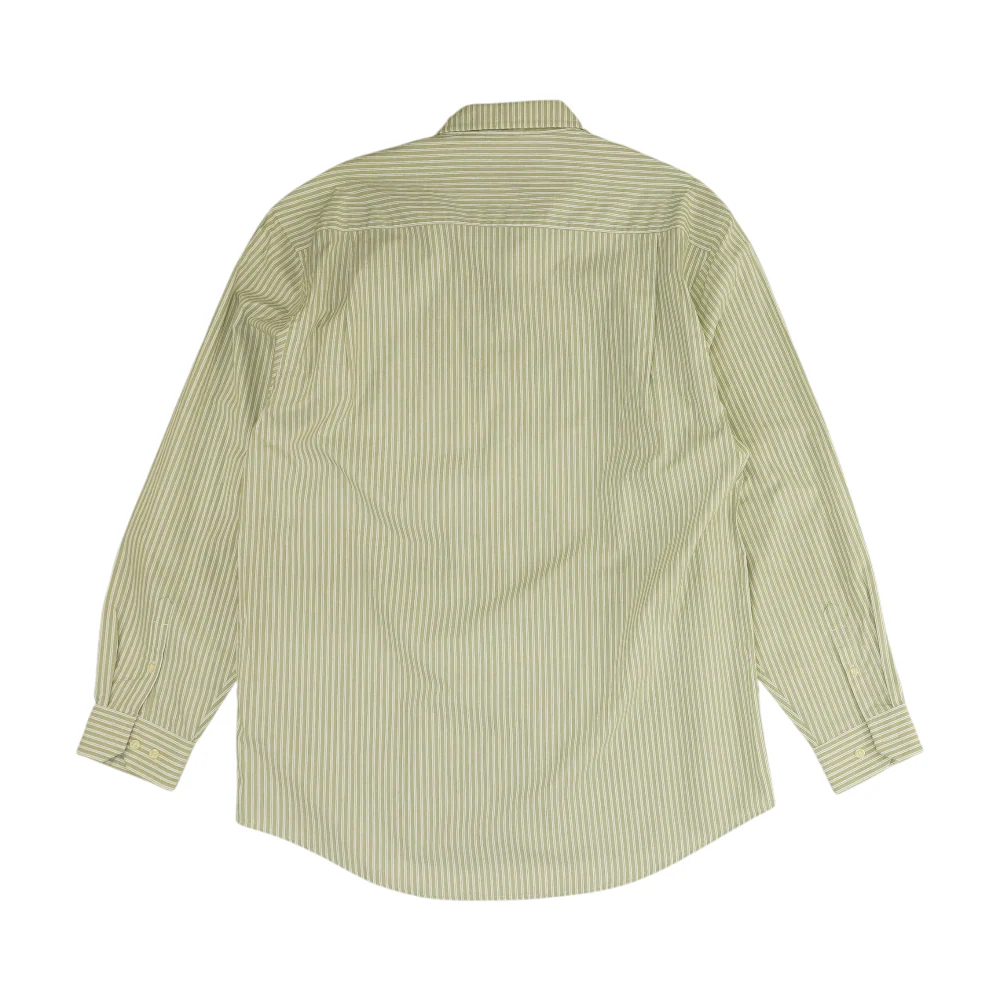 Green Striped Long Sleeve Button Down - Image 2