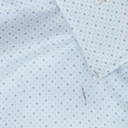 Blue Polka Dot Long Sleeve Button Down - Image 3
