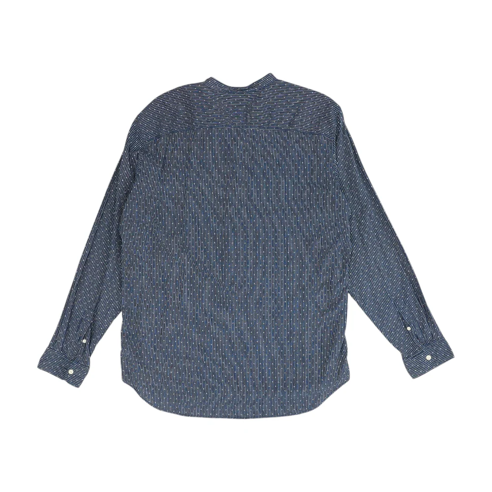 Blue Striped Long Sleeve Button Down - Image 2