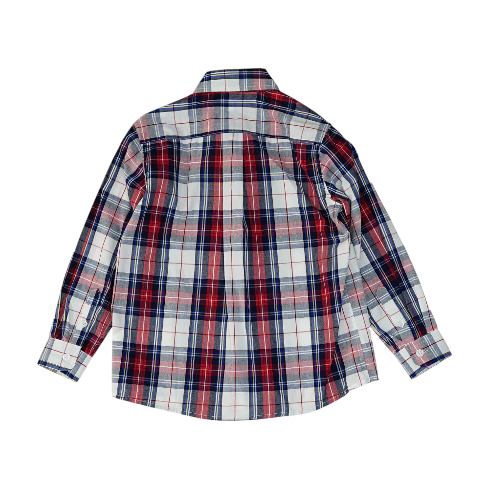 Multi Plaid Long Sleeve Button Down - Image 2