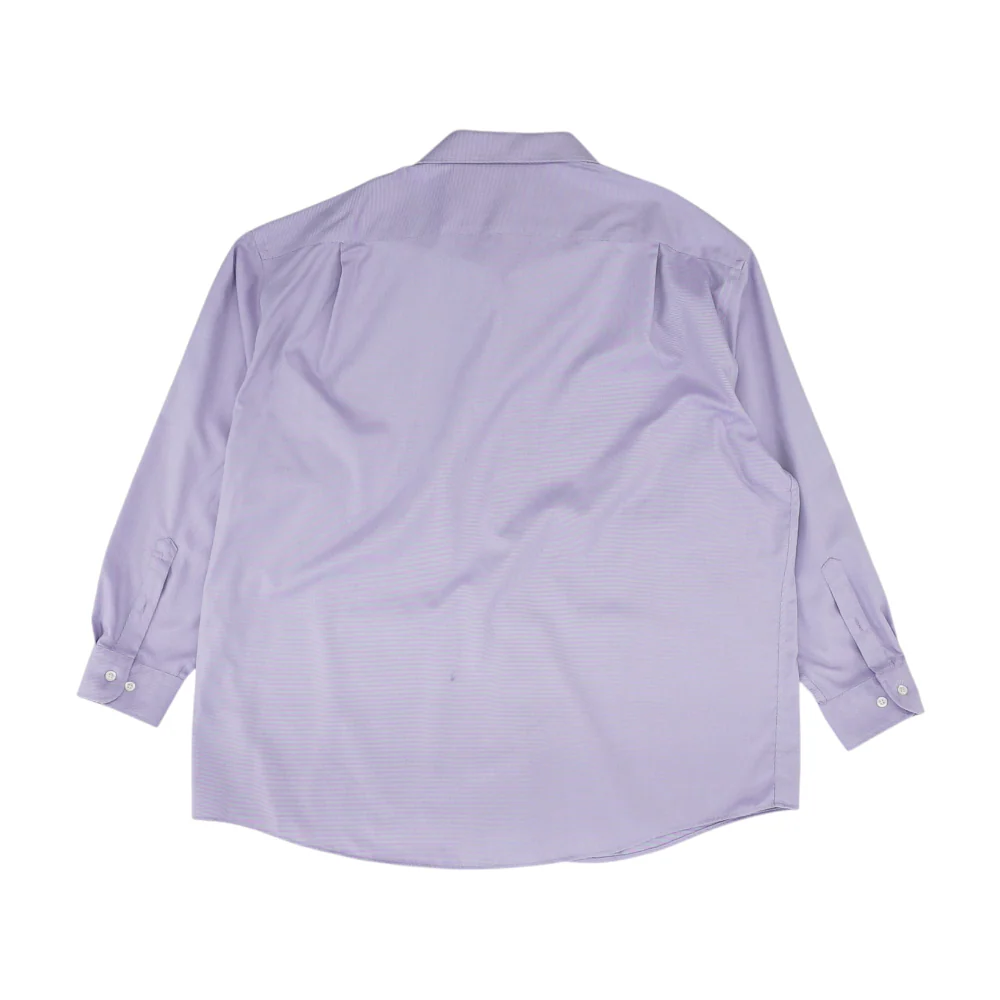 Purple Solid Long Sleeve Button Down - Image 2