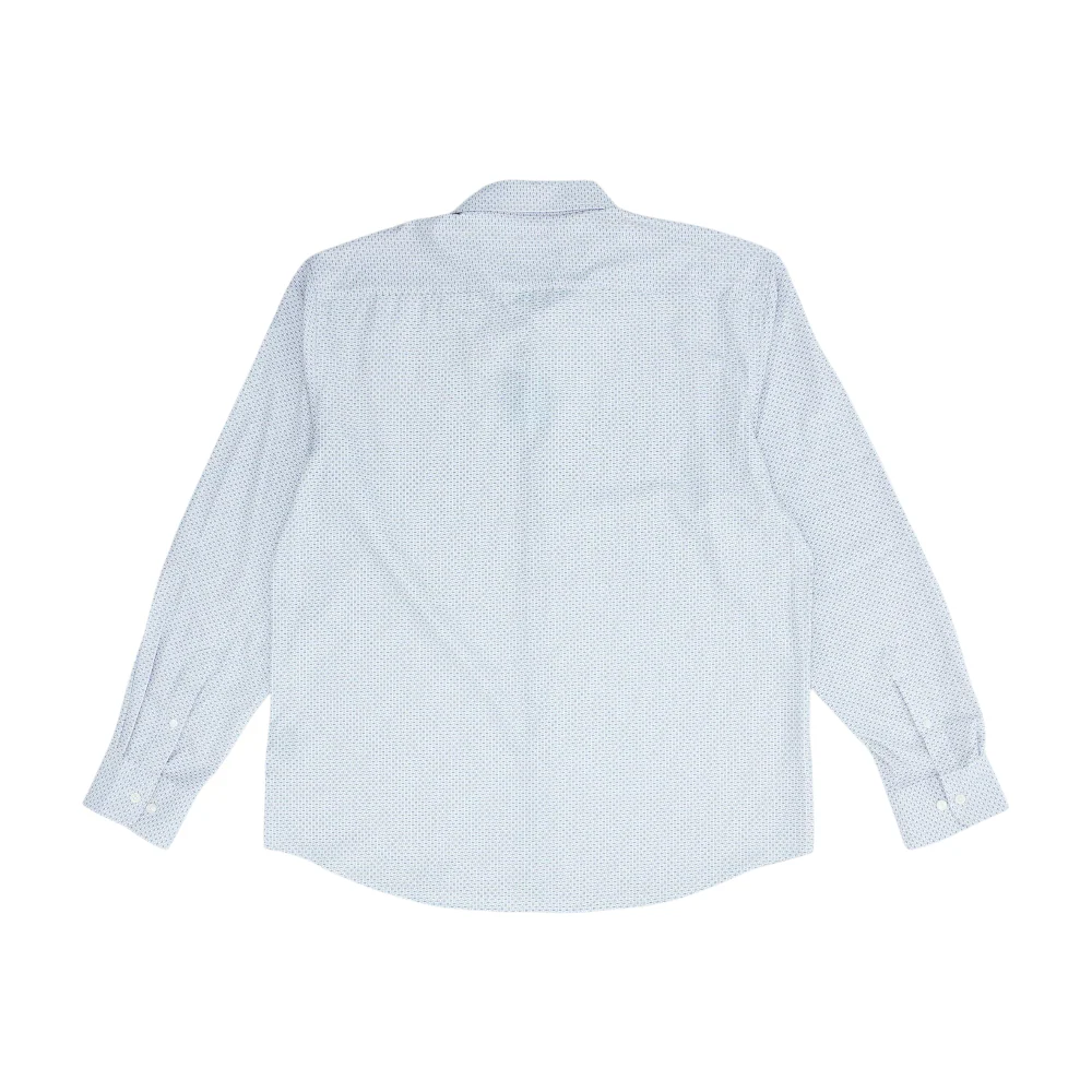White Polka Dot Long Sleeve Button Down - Image 2