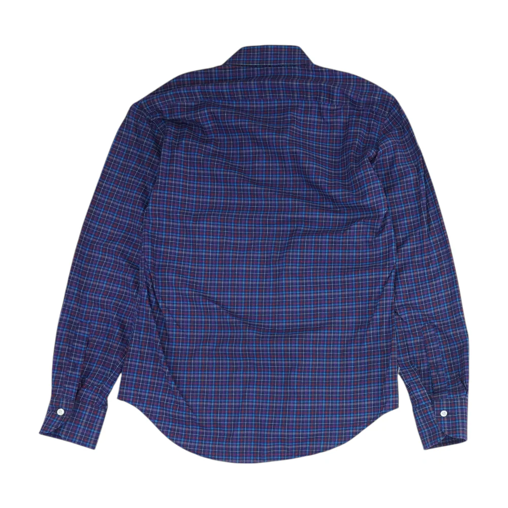 Purple Plaid Long Sleeve Button Down - Image 2