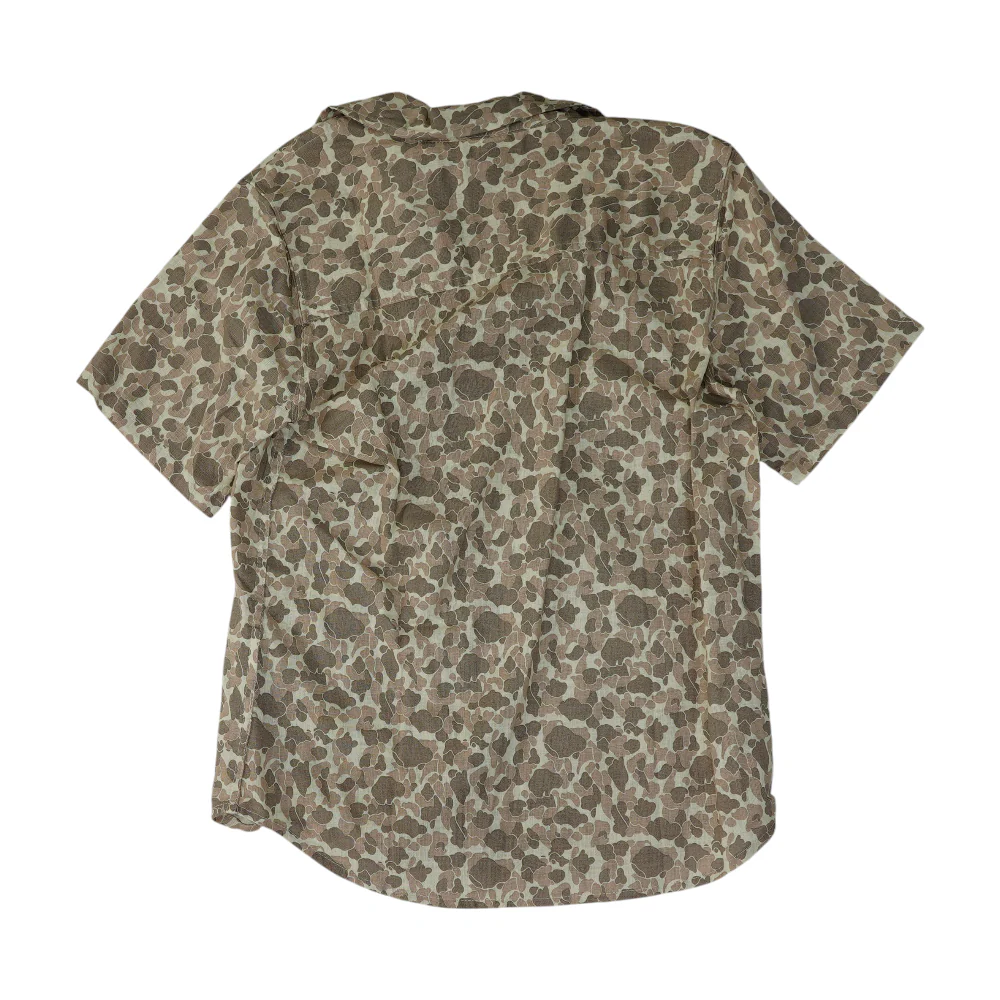 Beige Camo Long Sleeve Button Down - Image 2