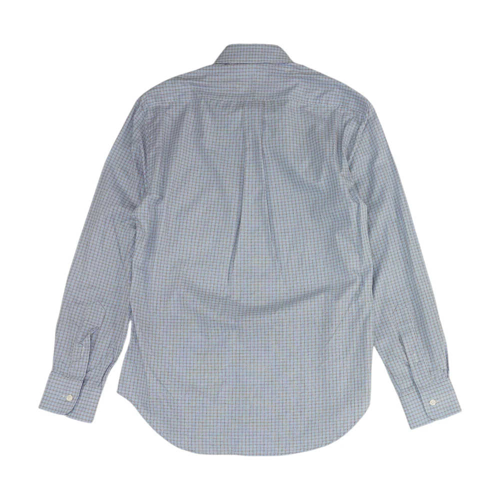 Blue Check Long Sleeve Button Down - Image 2