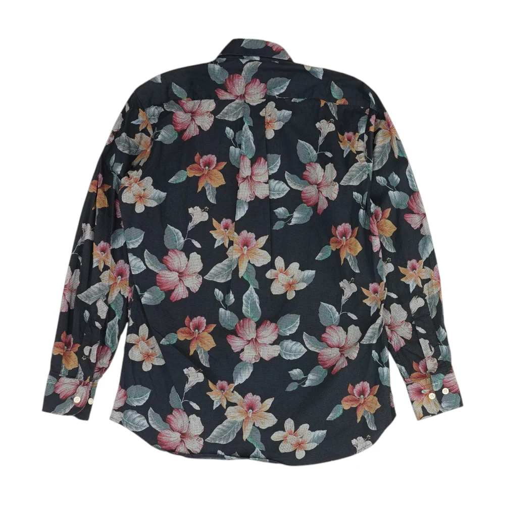 Natural Titanium Floral Long Sleeve Button Down - Image 2