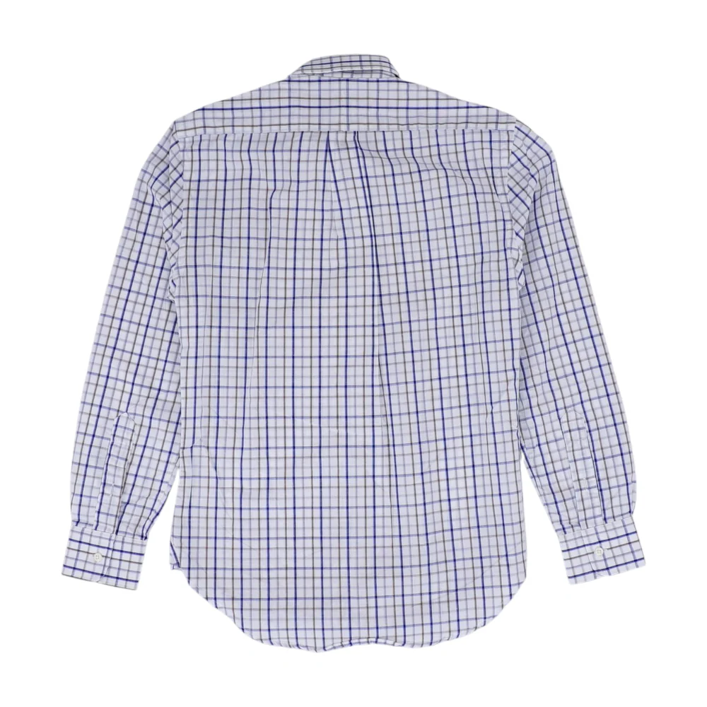 Blue Check Long Sleeve Button Down - Image 2