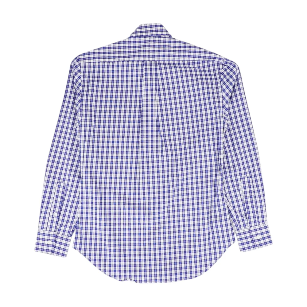 Blue Plaid Long Sleeve Button Down - Image 2