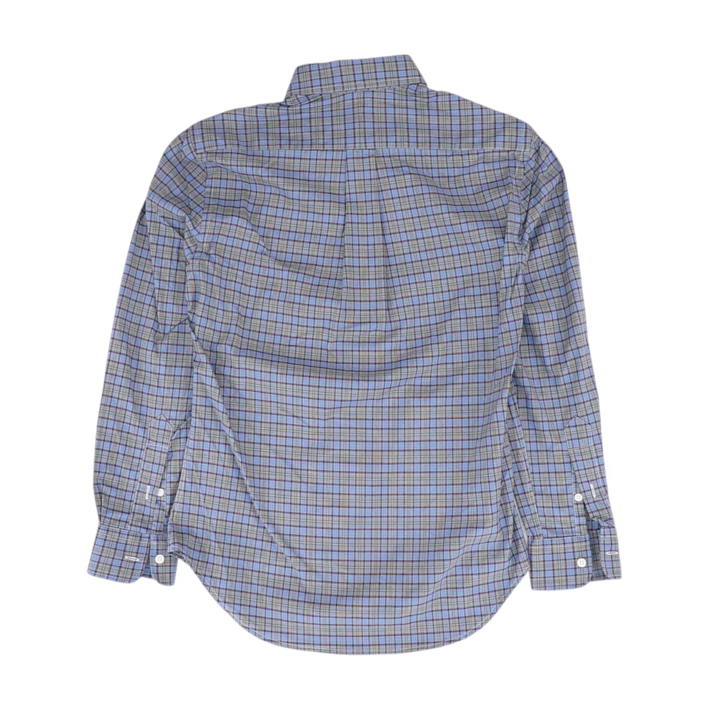 Blue Plaid Long Sleeve Button Down - Image 2