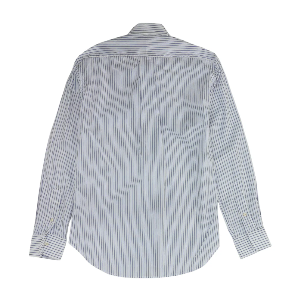 White Striped Long Sleeve Button Down - Image 2