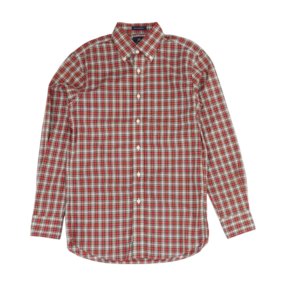 Multi Plaid Long Sleeve Button Down