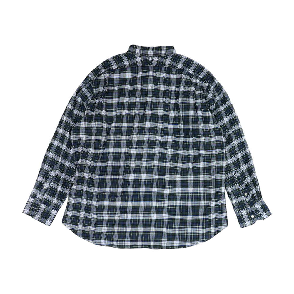 Green Plaid Long Sleeve Button Down - Image 2