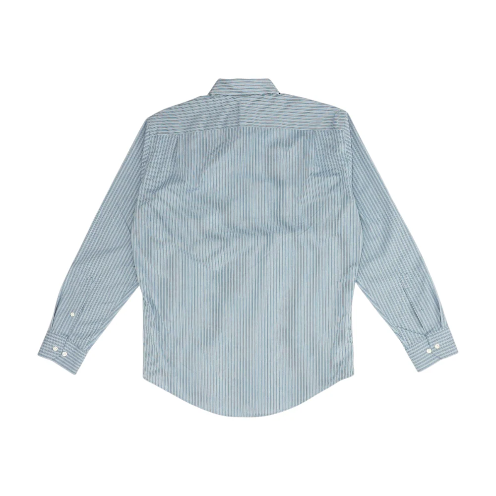 Blue Striped Long Sleeve Button Down - Image 2