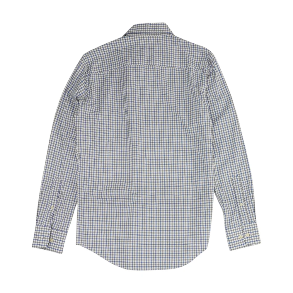 White Check Long Sleeve Button Down - Image 2