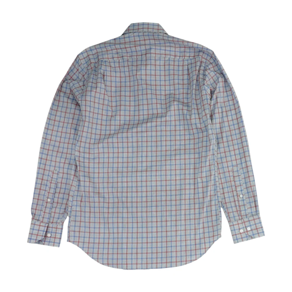 Gray Check Long Sleeve Button Down - Image 2