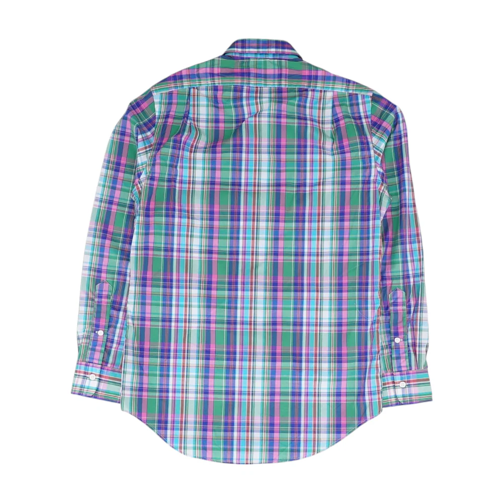 Green Plaid Long Sleeve Button Down - Image 2