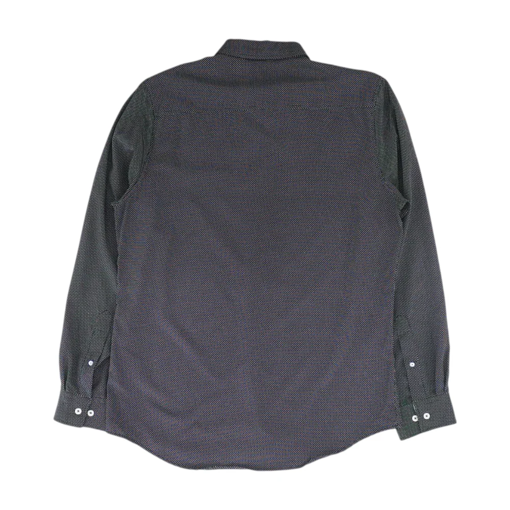Black Polka Dot Long Sleeve Button Down - Image 2
