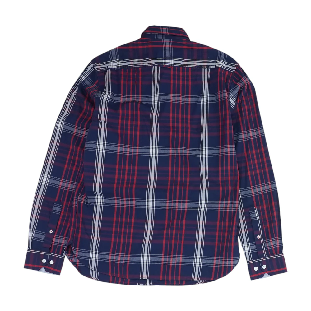 Red Plaid Long Sleeve Button Down - Image 2