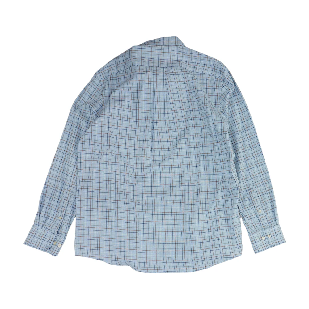 Blue Check Long Sleeve Button Down - Image 2