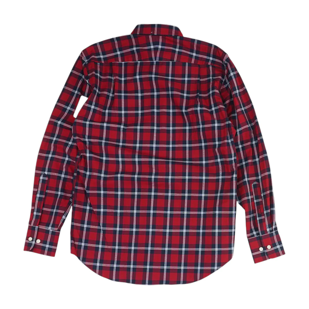 Red Check Long Sleeve Button Down - Image 2