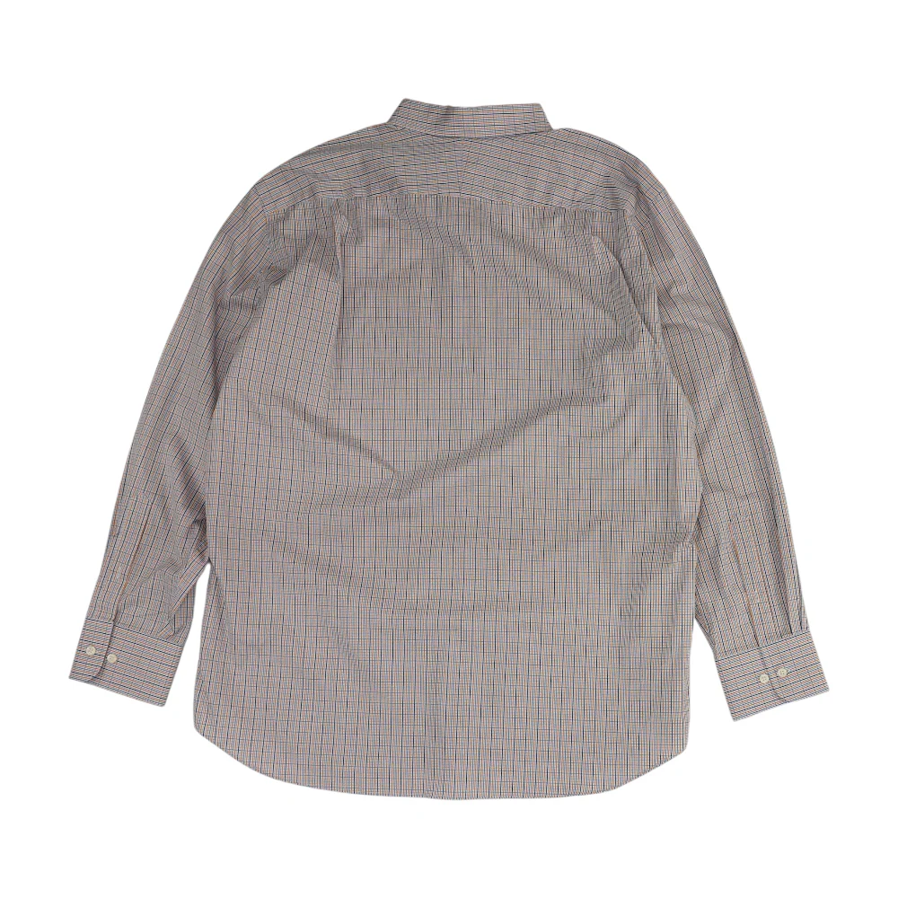 White Check Long Sleeve Button Down - Image 2