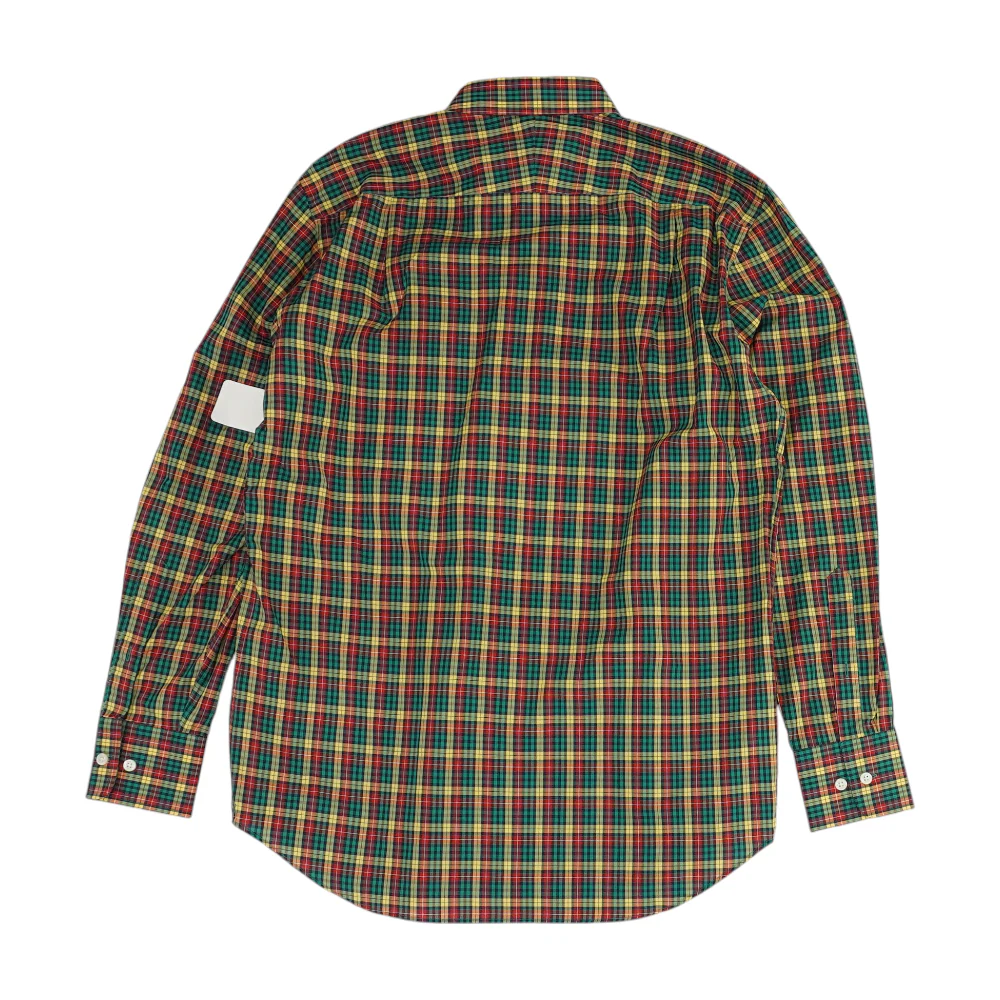 Green Check Long Sleeve Button Down - Image 2